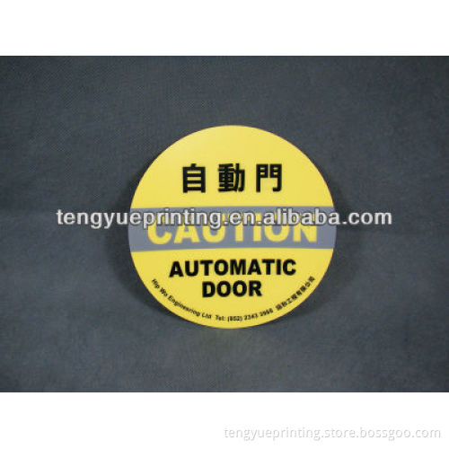 pvc vinyl adhesive sticker